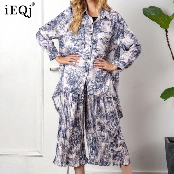 ieqj 2021 spring summer casual loose sleeve turn-down collar pring shirt calf-length pants elastic waist personality 3ac211, White
ieqj 2021 spring summer casual loose sleeve turn-down collar pring shirt calf-length pants elastic waist personality 3ac211, White