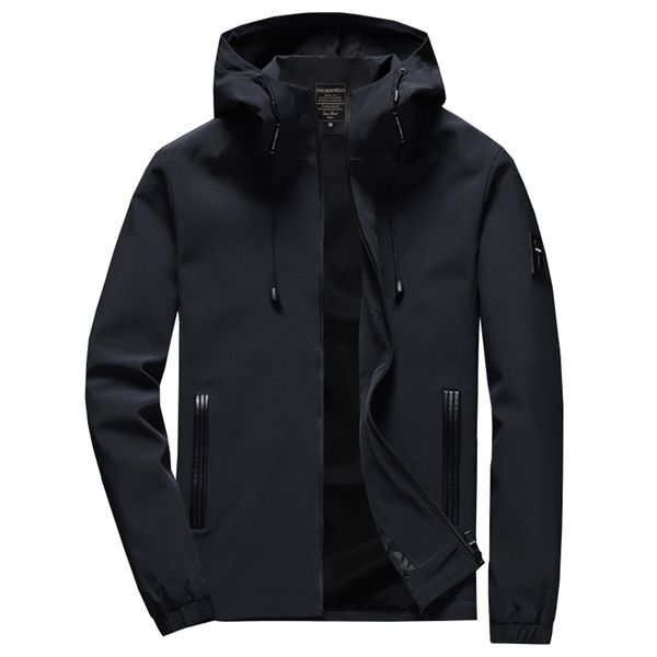 men's zipper jacket winter spring autumn casual solid hooded jackets men's outwear slim fit plus size 211025, Black;brown
men's zipper jacket winter spring autumn casual solid hooded jackets men's outwear slim fit plus size 211025, Black;brown