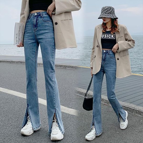 black loose split mom women jean plus size denim pants high waist trousers taille haute femme, Blue
black loose split mom women jean plus size denim pants high waist trousers taille haute femme, Blue
