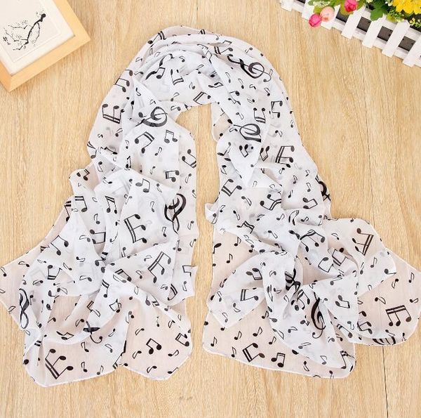 scarves 10pcs scarf women beauty musical note chiffon neck shawl muffler shawls and foulard drop, Blue;gray
scarves 10pcs scarf women beauty musical note chiffon neck shawl muffler shawls and foulard drop, Blue;gray