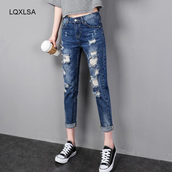women's jeans 2021 ms. autumn hole slim stretch europe and america feet pencil pants large size s-3xl, Blue
women's jeans 2021 ms. autumn hole slim stretch europe and america feet pencil pants large size s-3xl, Blue
