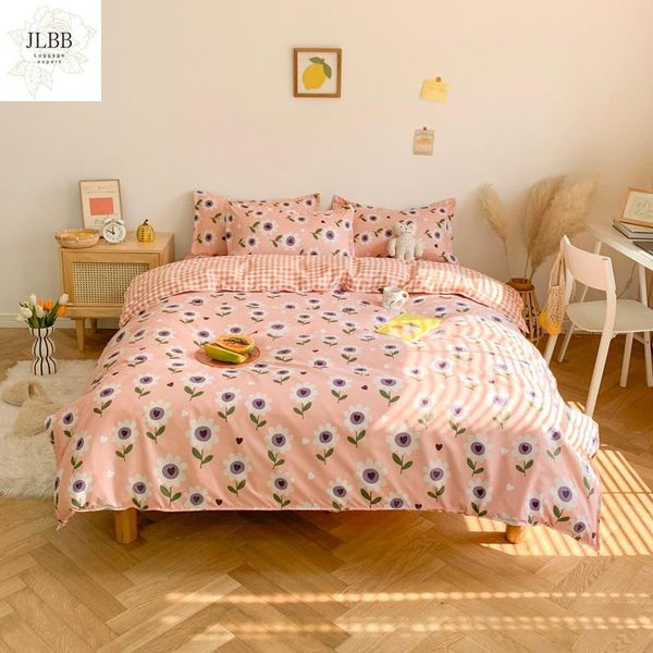 bedding sets pink flowers girls quilt cover pillowcase bed flat sheets green duvet twin full single king bedclothes
bedding sets pink flowers girls quilt cover pillowcase bed flat sheets green duvet twin full single king bedclothes