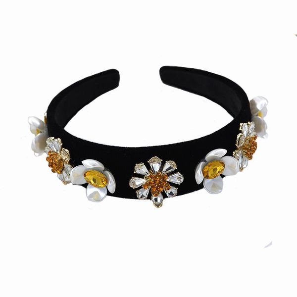 hair clips & barrettes baroque retro exaggerated crystal flower headband white porcelain black hoop trendy accessories, Golden;silver
hair clips & barrettes baroque retro exaggerated crystal flower headband white porcelain black hoop trendy accessories, Golden;silver