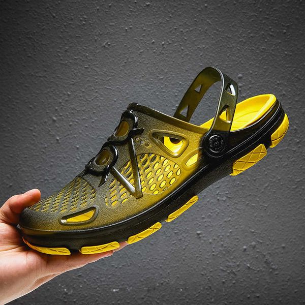 2021 new summer hollow slippers beach sandals outdoor antislip men jelly lightened casual shoes fashion, Black
2021 new summer hollow slippers beach sandals outdoor antislip men jelly lightened casual shoes fashion, Black
