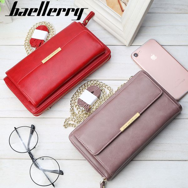 women's korean version large capacity multifunctional medium and long hand bag zero wallet baellerry, Red;black
women's korean version large capacity multifunctional medium and long hand bag zero wallet baellerry, Red;black