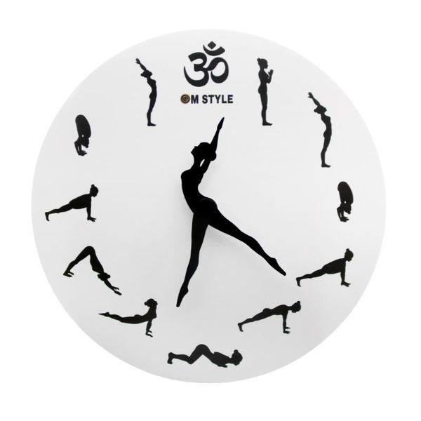 wall clocks hands yoga positions sun salutation om pose clock style surya namaskar art modern yogic silent watch
wall clocks hands yoga positions sun salutation om pose clock style surya namaskar art modern yogic silent watch
