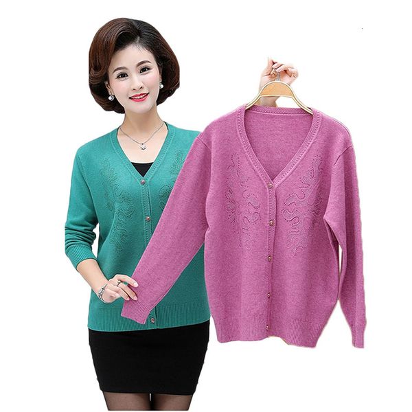 middle-aged cardigans autumn new winter clothes of the mother woman's cardigan women's sweater y460 va7v, White;black
middle-aged cardigans autumn new winter clothes of the mother woman's cardigan women's sweater y460 va7v, White;black