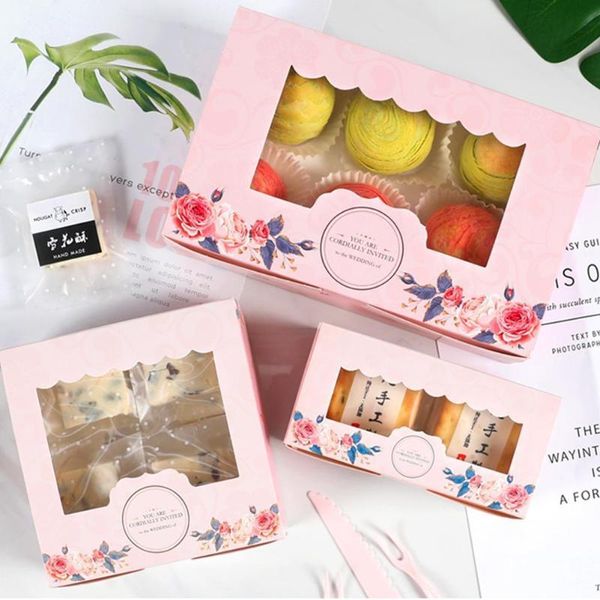 10pcs 2/4/6 pack mini mooncake paper gift box transparent wedding decor cookies party bag cake box favor gift candy window y7h5
10pcs 2/4/6 pack mini mooncake paper gift box transparent wedding decor cookies party bag cake box favor gift candy window y7h5