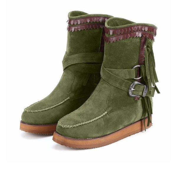 boots woman vintage tassel women buckle sewing soft flock female platform ankle boot ladies footwear casual outdoor shoes, Black
boots woman vintage tassel women buckle sewing soft flock female platform ankle boot ladies footwear casual outdoor shoes, Black