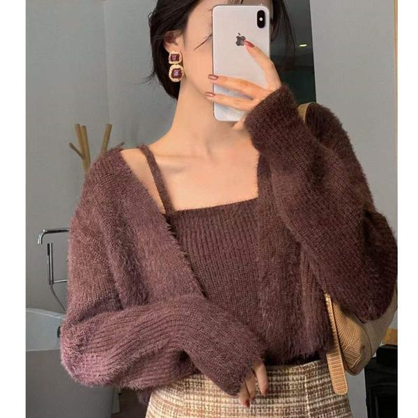 women's knits & tees cardigans for women solid sweater cardigan two-piece long-sleeved short knitted jacket blue winter clothes set, White
women's knits & tees cardigans for women solid sweater cardigan two-piece long-sleeved short knitted jacket blue winter clothes set, White