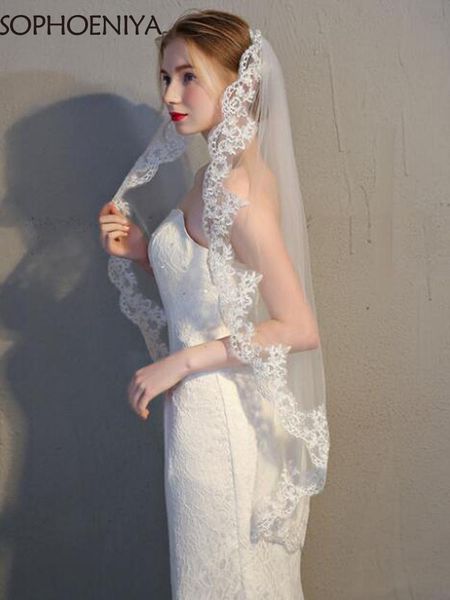 bridal veils arrival veu noiva veil 2021 white lvory 1.5 meter lace wedding short single-layer variety, Black
bridal veils arrival veu noiva veil 2021 white lvory 1.5 meter lace wedding short single-layer variety, Black
