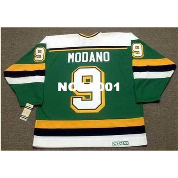 001 #9 mike modano minnesota north stars 1991 ccm vintage retro vintage home hockey jersey or custom any name or number retro jersey, Black
001 #9 mike modano minnesota north stars 1991 ccm vintage retro vintage home hockey jersey or custom any name or number retro jersey, Black