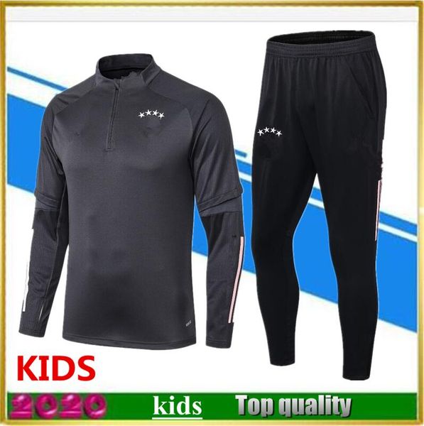 2020 2021 kids gray soccer tracksuit white soccer tracksuit survetement football jacket 20 21 children's training suit, Black
2020 2021 kids gray soccer tracksuit white soccer tracksuit survetement football jacket 20 21 children's training suit, Black