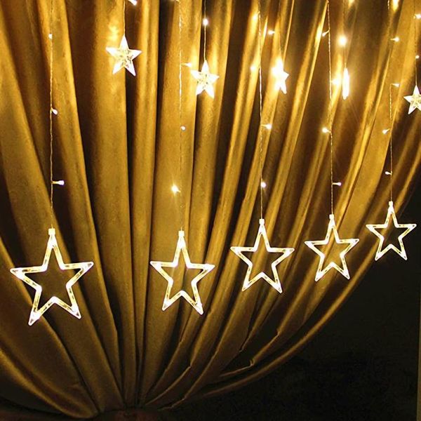 strings usb star lights string five-pointed curtain icicle for home room window garland holiday light
strings usb star lights string five-pointed curtain icicle for home room window garland holiday light