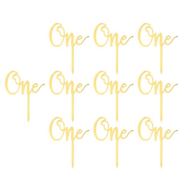 other festive & party supplies 10pcs creative cake picks acrylic one birthday insert ers
other festive & party supplies 10pcs creative cake picks acrylic one birthday insert ers