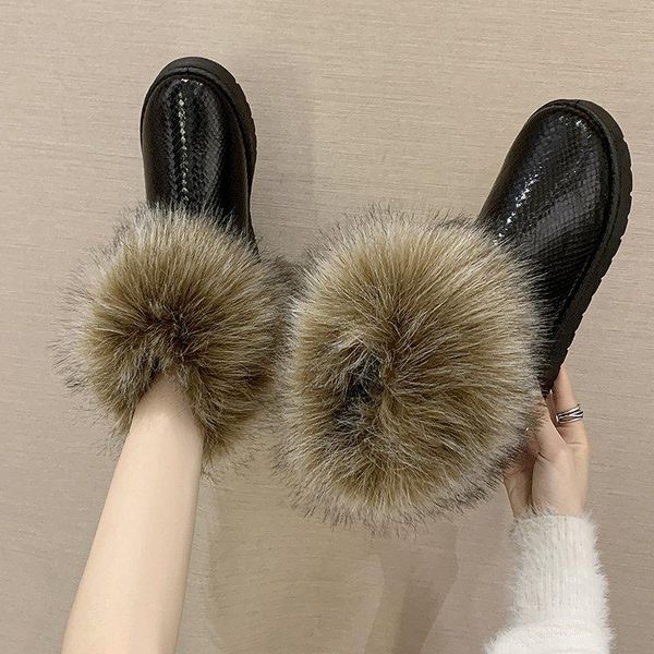 boots drop fashion women thicken laser flat heels booties mujer waterproof plush winter woman furry snow silver, Black
boots drop fashion women thicken laser flat heels booties mujer waterproof plush winter woman furry snow silver, Black
