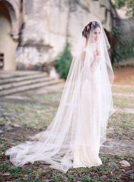 bridal veils three meters bride long sails ivory white one layers tulle veiles wedding, Black
bridal veils three meters bride long sails ivory white one layers tulle veiles wedding, Black