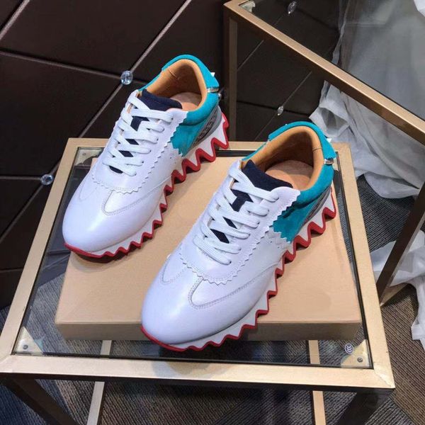 men bottoms triple casual shoes reglisse orlato flat mens low dress party walking fashion red bottom sports sneakers mjk001, Red;white
men bottoms triple casual shoes reglisse orlato flat mens low dress party walking fashion red bottom sports sneakers mjk001, Red;white