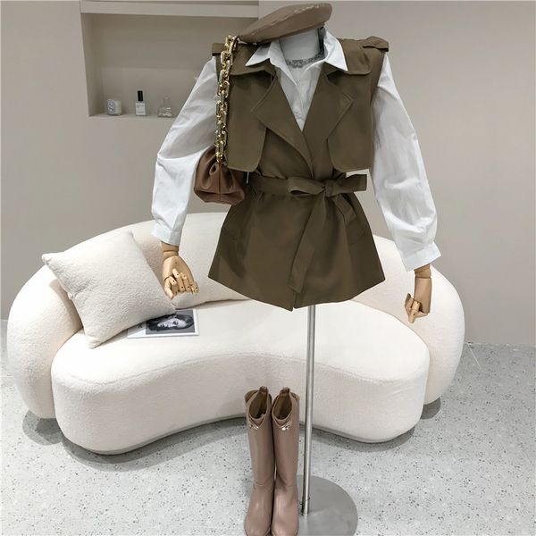 spring summer fashion female lapel jacket + retro all-match bubble white shirt sleeves of two pieces together 1cg5, Black;white
spring summer fashion female lapel jacket + retro all-match bubble white shirt sleeves of two pieces together 1cg5, Black;white