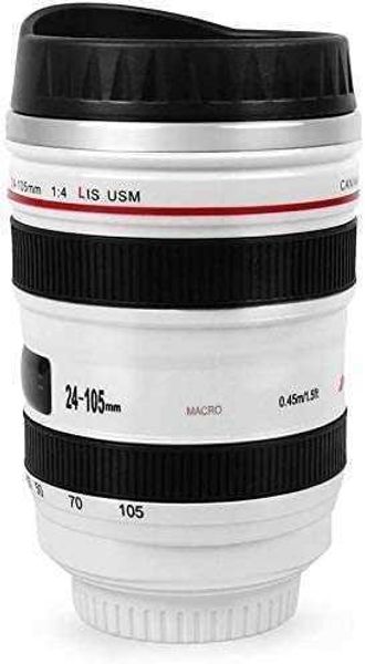 coffee mug, camera lens travel thermos, stainless steel insulated cup with slide lid (black)
coffee mug, camera lens travel thermos, stainless steel insulated cup with slide lid (black)