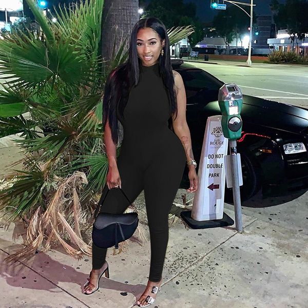sleeveless collection women's overalls tight-fitting commuting elegant generous fc62, Black;gray
sleeveless collection women's overalls tight-fitting commuting elegant generous fc62, Black;gray
