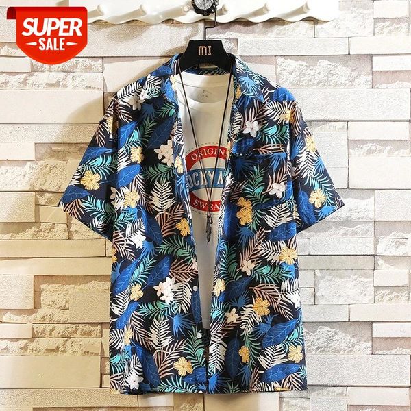 print brand 2021 summer men's beach shirt fashion short sleeve floral loose casual shirts plus asian size -4xl 5xl hawaiian #jh55, White;black
print brand 2021 summer men's beach shirt fashion short sleeve floral loose casual shirts plus asian size -4xl 5xl hawaiian #jh55, White;black