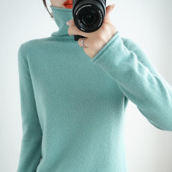 women's sweaters lafarvie wool sweater women knitted turtleneck long sleeve autumn winter female pullover casual loose warm jumper clo, White;black
women's sweaters lafarvie wool sweater women knitted turtleneck long sleeve autumn winter female pullover casual loose warm jumper clo, White;black