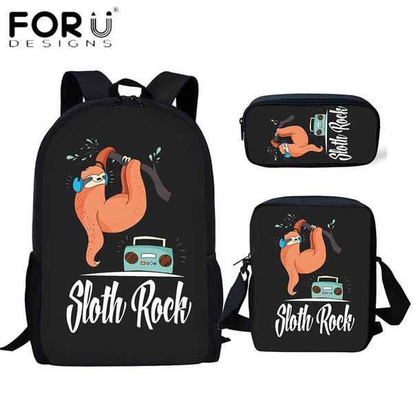 school bags forudesigns funny sloth rock print floral boys girls 3pcs set 16inch student books pen backpack bolas
school bags forudesigns funny sloth rock print floral boys girls 3pcs set 16inch student books pen backpack bolas