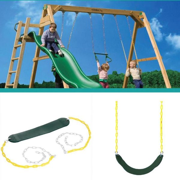 children eva playground garden yard swing seat with chains snap 300 kg hooks kids hanging toy
children eva playground garden yard swing seat with chains snap 300 kg hooks kids hanging toy