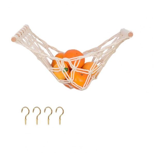 storage bags woven fruit hanging basket hammock stable punch-cotton breathable vegetable holder for kitchen
storage bags woven fruit hanging basket hammock stable punch-cotton breathable vegetable holder for kitchen