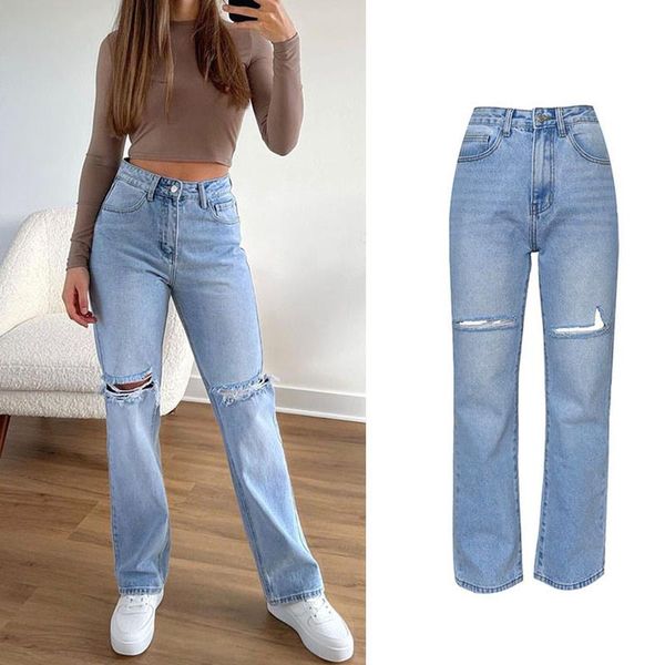 women's jeans woman casual high waist clothes denim clothing blue streetwear vintage quality 2021 fashion hole harajuku straight pants
women's jeans woman casual high waist clothes denim clothing blue streetwear vintage quality 2021 fashion hole harajuku straight pants