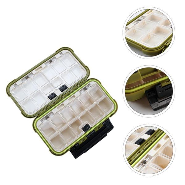 fishing accessories gear box multifunctional waterproof accessory fishhook tool storage (green black)
fishing accessories gear box multifunctional waterproof accessory fishhook tool storage (green black)