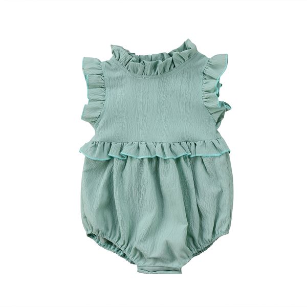 newborn baby girls sleeveless ruffles romper jumpsuit clothes outfits summer, Blue
newborn baby girls sleeveless ruffles romper jumpsuit clothes outfits summer, Blue