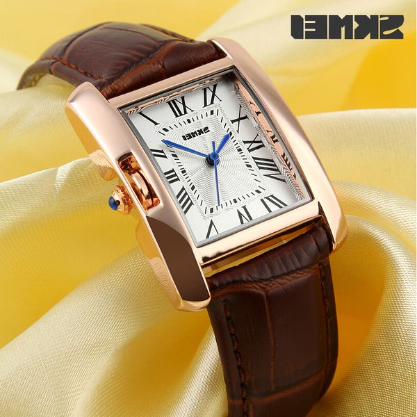skmei brand elegant retro watches women fashion luxury quartz watch clock woman female casual leather strap women's wristwatches, Slivery;brown
skmei brand elegant retro watches women fashion luxury quartz watch clock woman female casual leather strap women's wristwatches, Slivery;brown