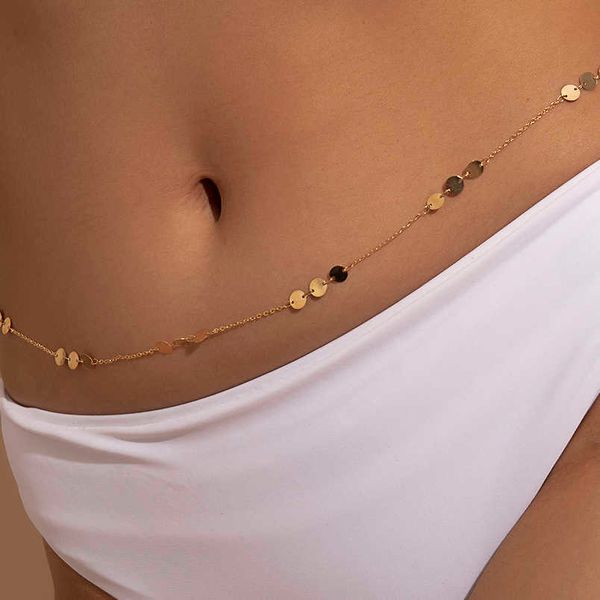 boho round sequins handmade belt waist chain simple punk bikini belly thin link for women summer beach accessories jewelry p0811, Silver
boho round sequins handmade belt waist chain simple punk bikini belly thin link for women summer beach accessories jewelry p0811, Silver