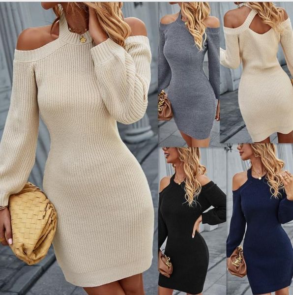 casual dresses high elastic + waist closing warm sweater 2021 winter shoulder versatile one-step skirt, Black;gray
casual dresses high elastic + waist closing warm sweater 2021 winter shoulder versatile one-step skirt, Black;gray