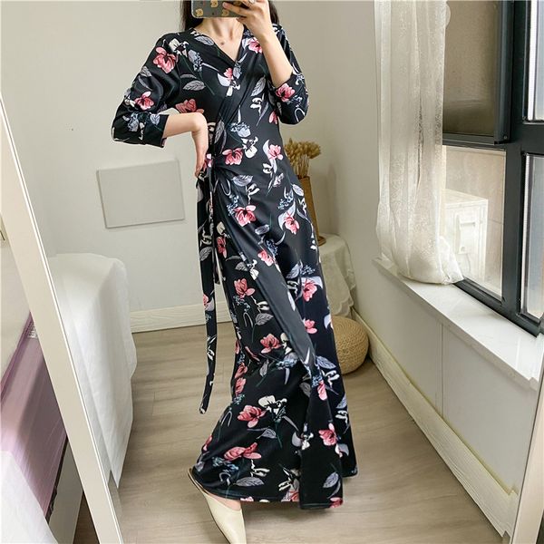 female floral impression of a piece elegant bandage high femalebeach waist wrap maxi split dress long plus size s-4xl tact, White
female floral impression of a piece elegant bandage high femalebeach waist wrap maxi split dress long plus size s-4xl tact, White