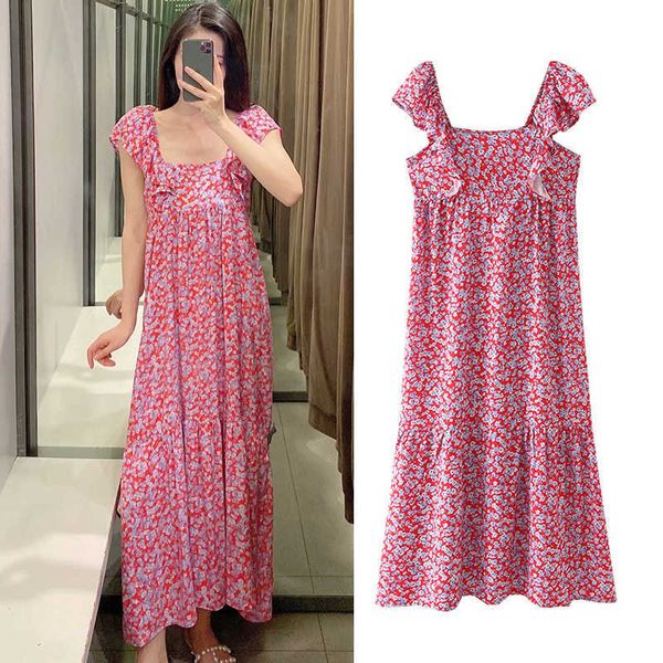za dress summer fashion small floral women casual chic street youth office party s 210601, Black;gray
za dress summer fashion small floral women casual chic street youth office party s 210601, Black;gray