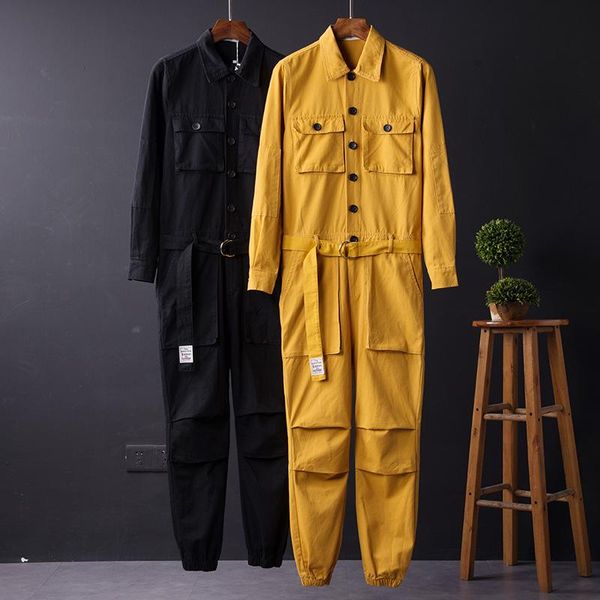 men's tracksuits jumpsuit men vintage fashion streetwear casual cargo pants male long sleeve overalls trousers plus size rompers, Gray
men's tracksuits jumpsuit men vintage fashion streetwear casual cargo pants male long sleeve overalls trousers plus size rompers, Gray
