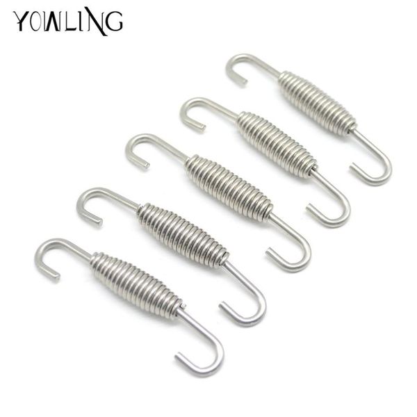 motorcycle exhaust system 5pieces stainless steel universal scooter muffler pipe spring accessories springs hooks
motorcycle exhaust system 5pieces stainless steel universal scooter muffler pipe spring accessories springs hooks