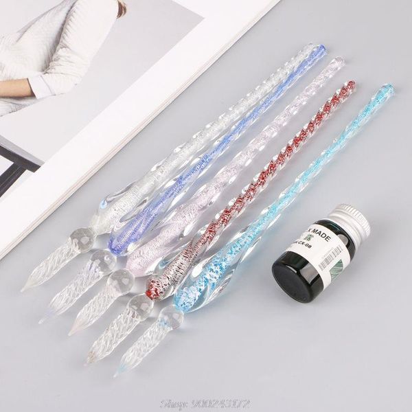 vintage handmade glass dip signature ink fountain pen writing tool offices school stationery with gift box d08 20 dropship
vintage handmade glass dip signature ink fountain pen writing tool offices school stationery with gift box d08 20 dropship