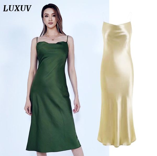 casual dresses luxuv women's dress tank satin straight summer beach sleeveless luxury shiny spaghetti strap long imitation silk party, Black;gray
casual dresses luxuv women's dress tank satin straight summer beach sleeveless luxury shiny spaghetti strap long imitation silk party, Black;gray