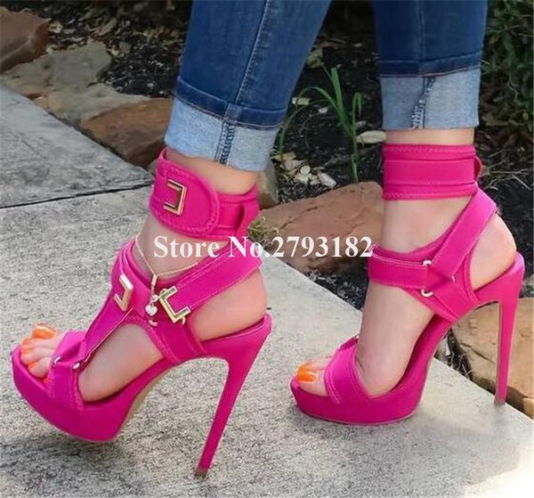 dress shoes women fashion suede leather open toe high platform stiletto heel gladiator sandals metal buckles heels, Black
dress shoes women fashion suede leather open toe high platform stiletto heel gladiator sandals metal buckles heels, Black