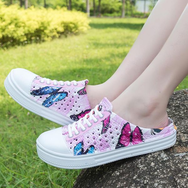 sandals women's classic platform clog non-slip beach shoes print butterfly slippers summer outdoors female garden, Black
sandals women's classic platform clog non-slip beach shoes print butterfly slippers summer outdoors female garden, Black