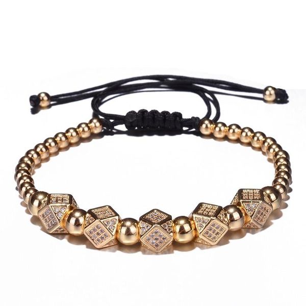 charm bracelets geometric faced crystal rivets charms for women men copper beaded male accessories pulseira masculina, Golden;silver
charm bracelets geometric faced crystal rivets charms for women men copper beaded male accessories pulseira masculina, Golden;silver