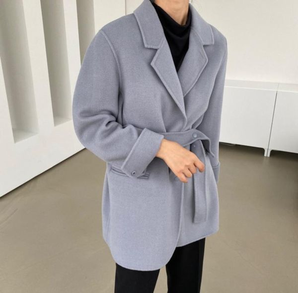 women's suits & blazers notched minimalist solid blazer coat 2021 autumn winter formal work wear lace-up women suit jacket female, White;black
women's suits & blazers notched minimalist solid blazer coat 2021 autumn winter formal work wear lace-up women suit jacket female, White;black