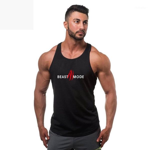 men' tank 2021 fashion brand clothing bodybuilding fitness men gym vest stringer sportswear undershirt, White;black
men' tank 2021 fashion brand clothing bodybuilding fitness men gym vest stringer sportswear undershirt, White;black