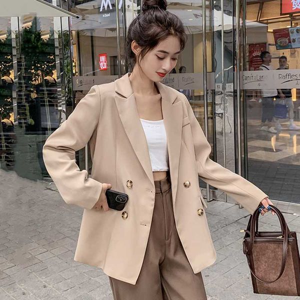 women's suits & blazers korean version of the autumn casual loose small suit jacket office simple and versatile british style, White;black
women's suits & blazers korean version of the autumn casual loose small suit jacket office simple and versatile british style, White;black