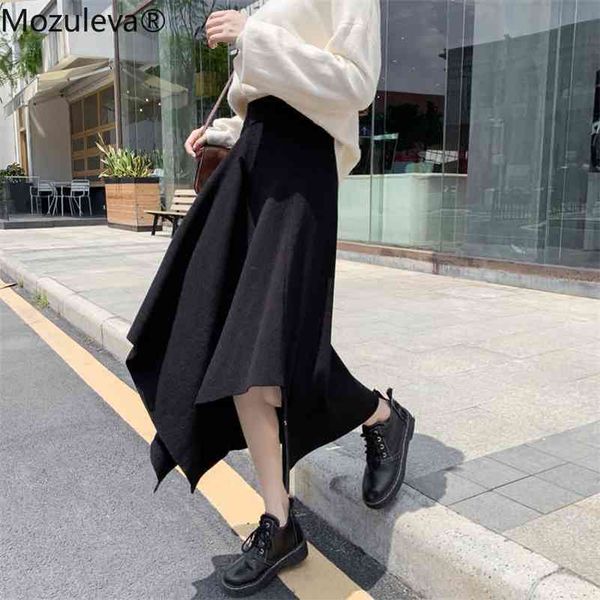 mozuleva style for autumn and winter knitted skirt long female high-waisted skirts 210706, Black
mozuleva style for autumn and winter knitted skirt long female high-waisted skirts 210706, Black
