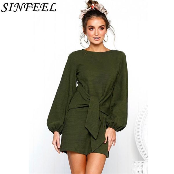 casual dresses women autumn o-neck dress 2021 spring women's elegant vintage bandage mini loose puff sleeve vestidos, Black;gray
casual dresses women autumn o-neck dress 2021 spring women's elegant vintage bandage mini loose puff sleeve vestidos, Black;gray